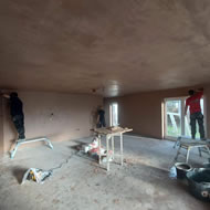 Plastering